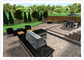 backyard designs richmond Hill 01