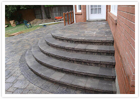 natural stone stairs richmond Hill 3